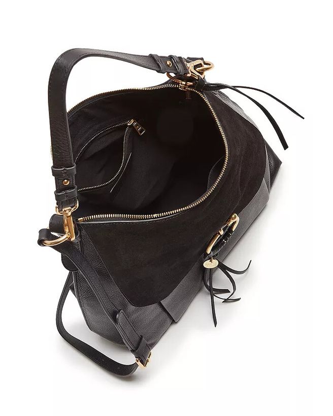Joan Small Leather & Suede Shoulder Bag_7