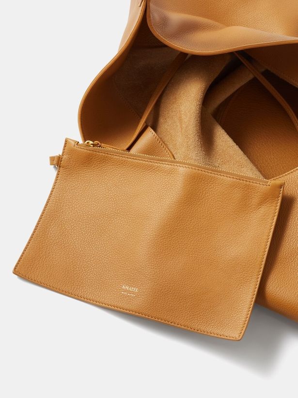 Lotus medium leather handbag_5