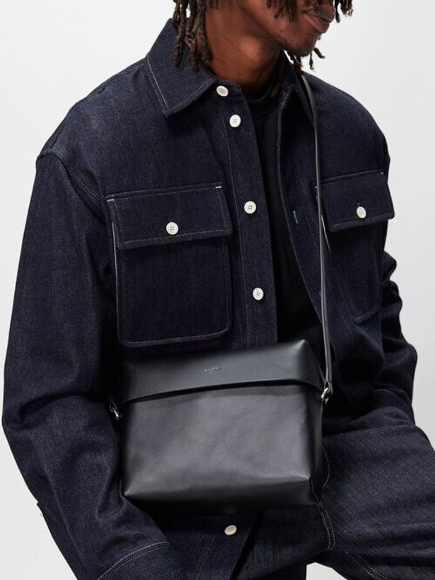 Leather Cross-body Bag