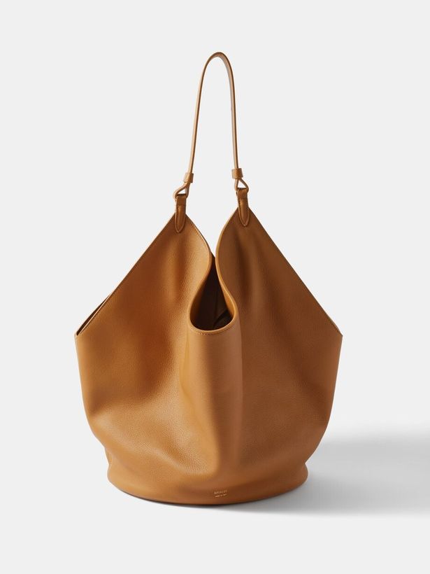 Lotus medium leather handbag_2