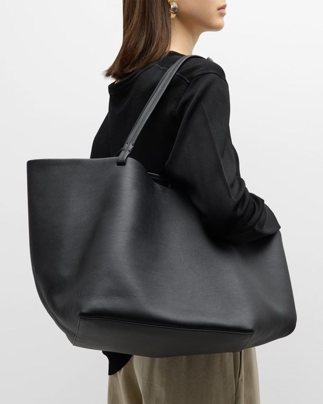 XL Park Tote Bag in Saddle Leather_4