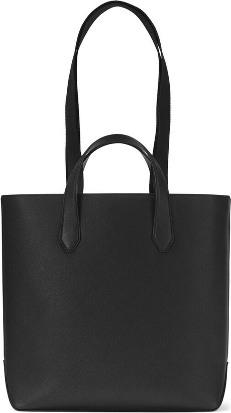 Sartorial Vertical Leather Tote_2