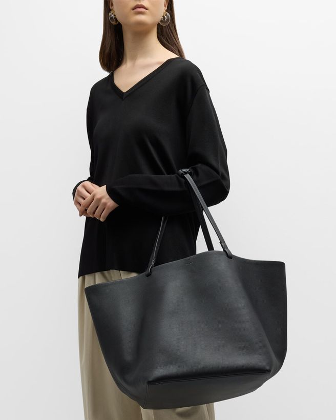 XL Park Tote Bag in Saddle Leather_2