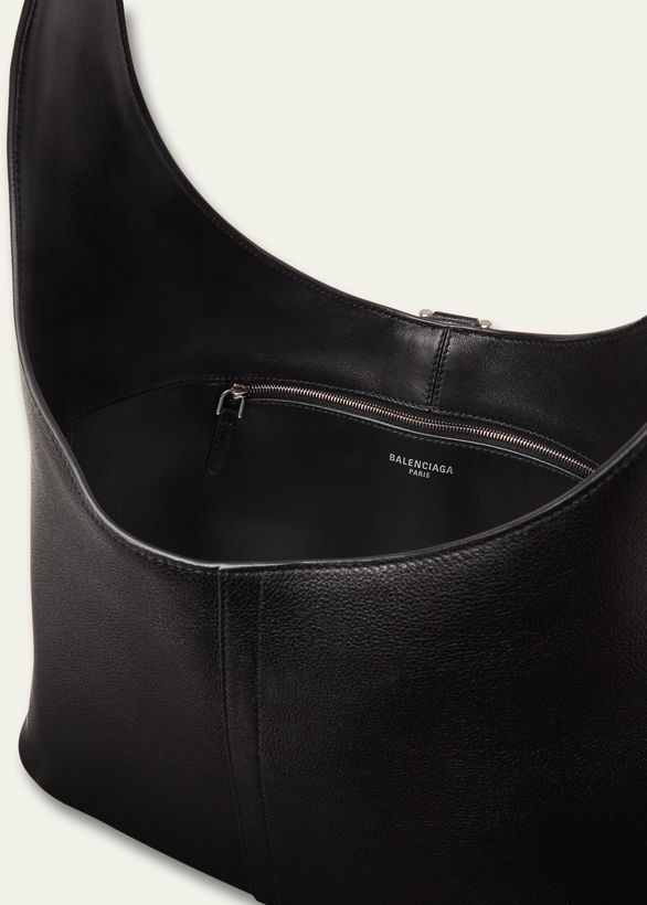 Locker Medium Leather Hobo Bag_3