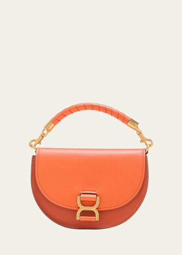 Marcie Small Leather Top-Handle Bag_5