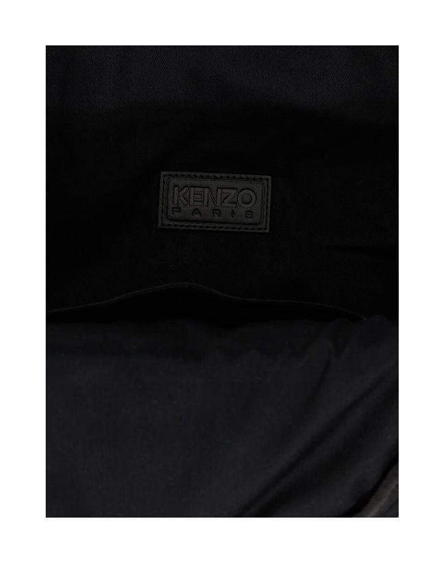 Black Fabric Backpack_4