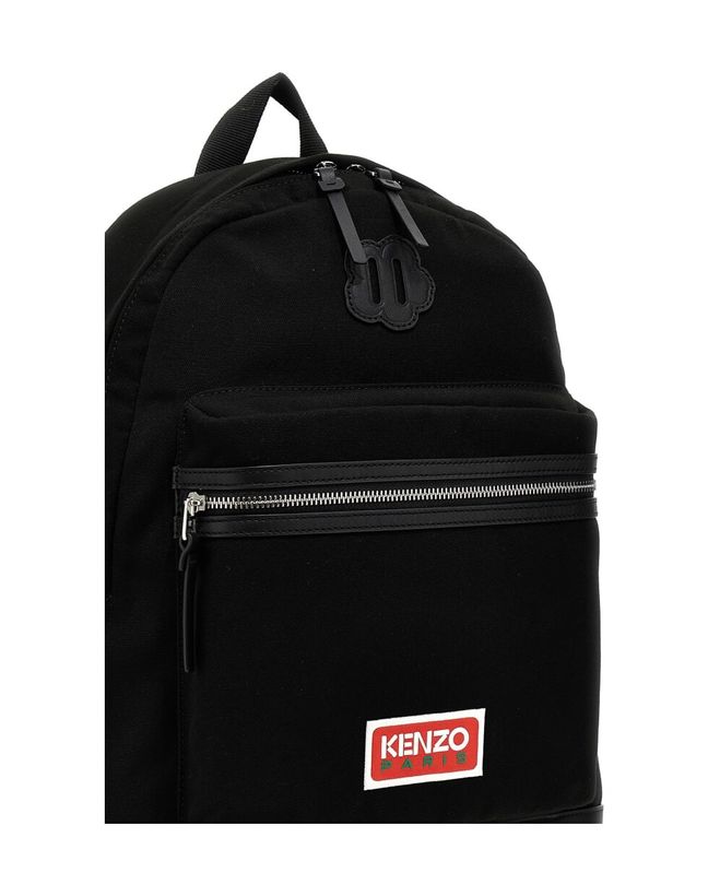 Black Fabric Backpack_3