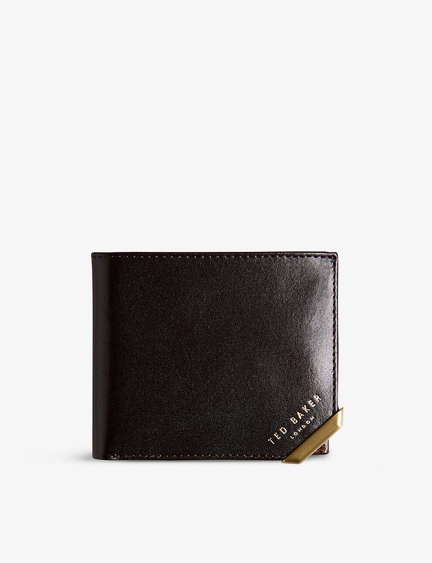 Kornerr logo-embossed bifold leather wallet