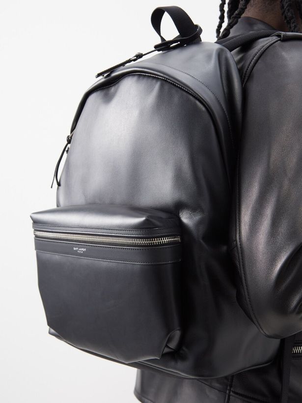 City leather backpack_6