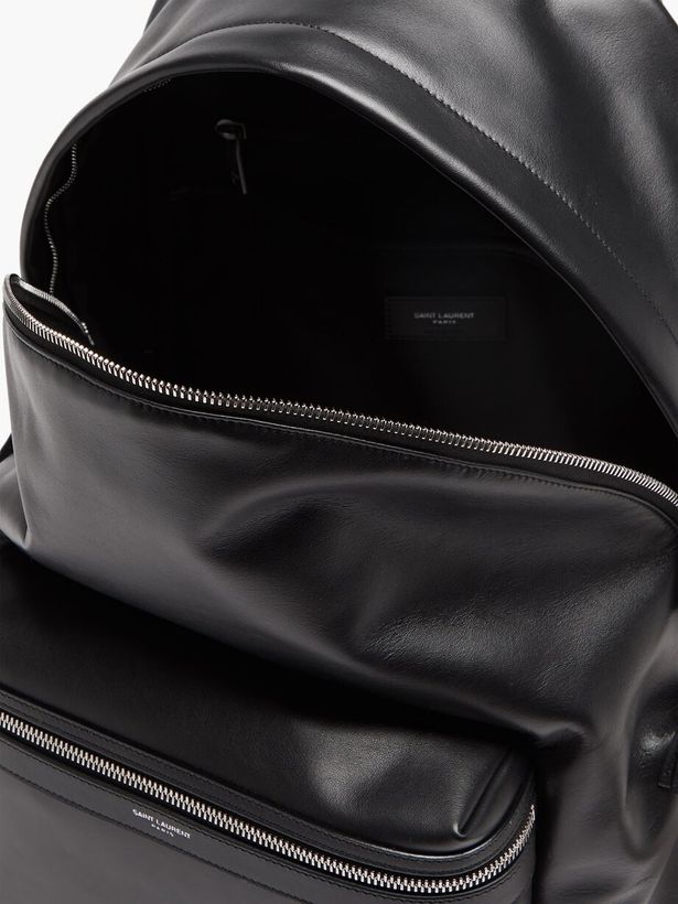 City leather backpack_5