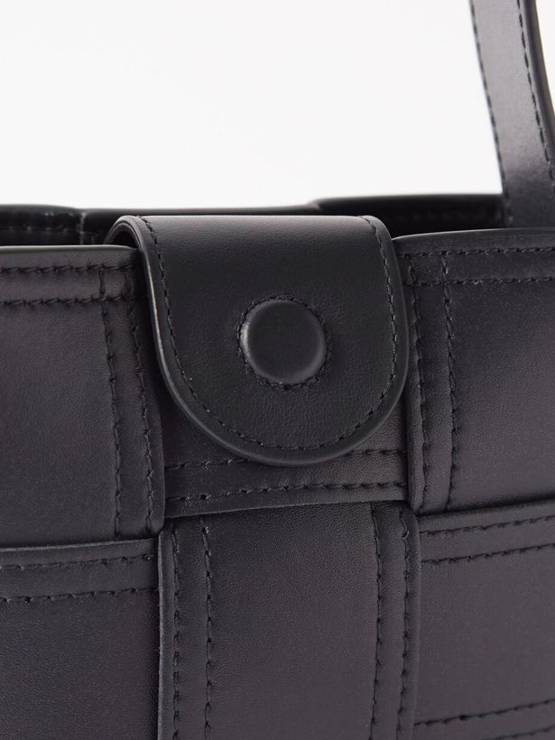 Cassette Intrecciato-leather cross-body bag_4