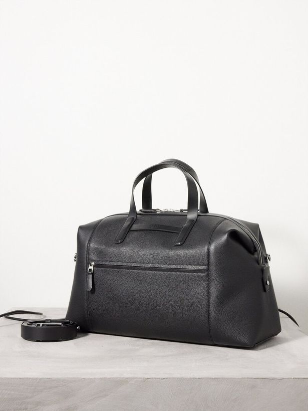 1893 Harness grained-leather holdall