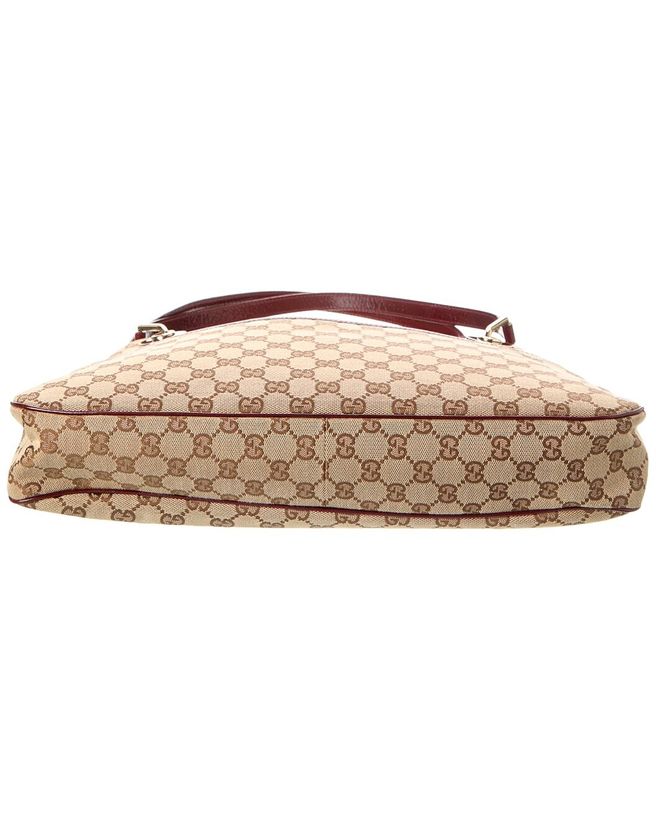 Beige GG Jacquard Tote (Authentic Pre-Owned)_3