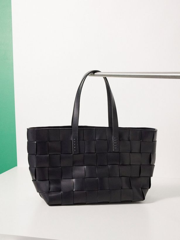 Japan woven-leather tote bag_1
