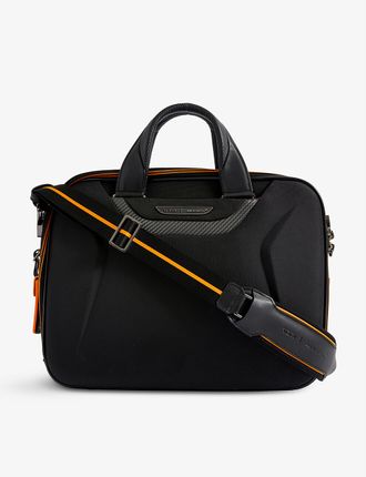 x McLaren Axle woven briefcase