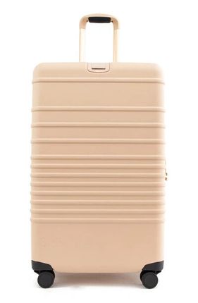 21-inch Rolling Spinner Suitcase In Beige