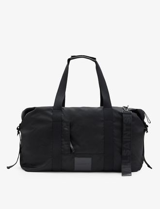 Mito logo-patch shell weekend bag