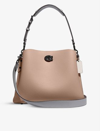 Willow leather cross-body bag