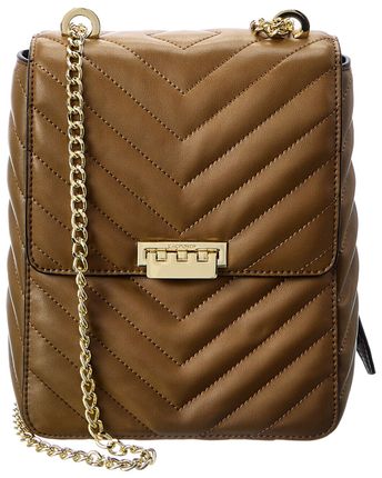 Soft Earthette Convertible Leather Backpack