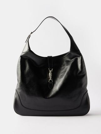 Jackie 1910 oversized leather shoulder bag