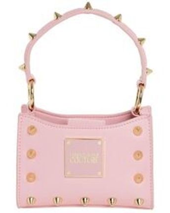 Women's Pink Stud Embellished Mini Tote Bag