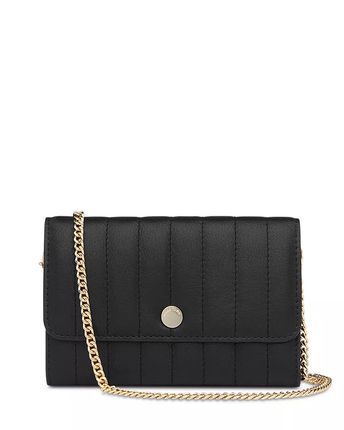 Elly Quilted Leather Chain Purse