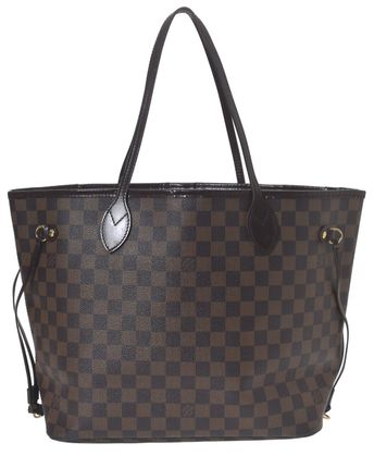Damier Ebene Canvas Neverfull MM (Authentic Pre-Owned)