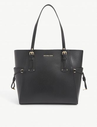 Voyager leather tote bag