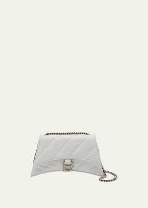 Crush Quilted Leather Shoulder Bag