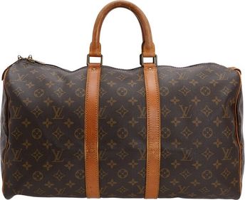 Monogram Canvas Keepall 45 (Authentic Pre-Owned)