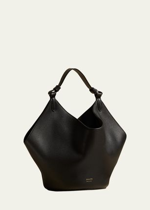 Lotus Mini Leather Shoulder Bag