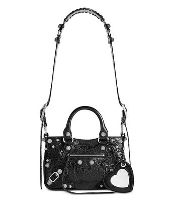 Neo Cagole Small Embellished Leather Tote