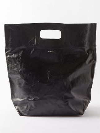 Beyond leather tote bag