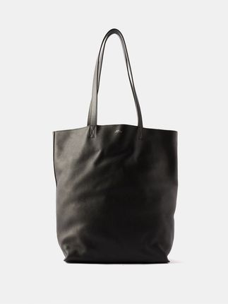 Maiko grained-leather tote bag