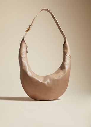 The August Hobo in Taupe Leather