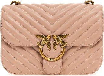 Love Bell Classic Quilted Crossbody Bag