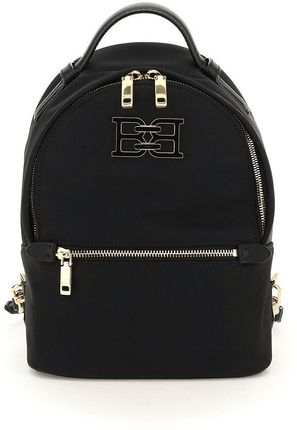 Etery B Logo Detailed Zipped Mini Backpack