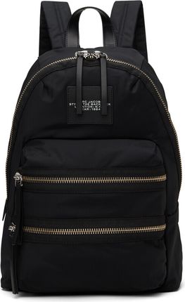 Black Large Biker Backpack