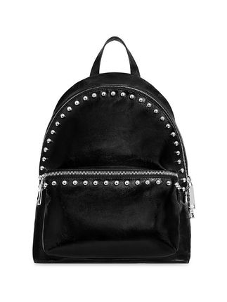 Dome Studded Leather Backpack