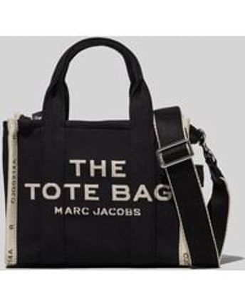 Women's Black The Mini Jacquard Tote Bag