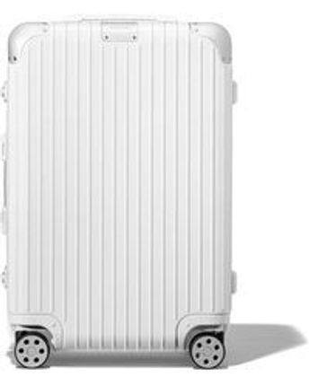 Women's White Hybrid Check-in M Suitcase