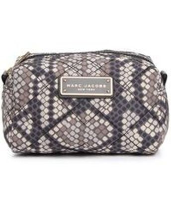 Men's Quilted Cosmetic Case In Snake Print At Nordstrom Rack