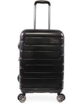 Women's Black Crimson 21" Hardside Carry-on Spinner Luggage