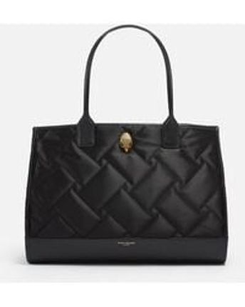 Women's Black Recycled Shopper Bag