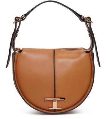 Timeless Hobo bag in leather - small