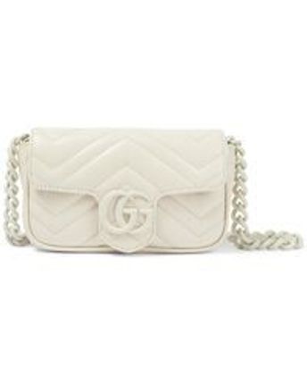 Women's Natural GG Marmont Leather Belt Bag