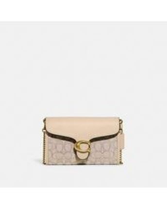 Women's Tabby Chain Clutch In Signature Jacquard