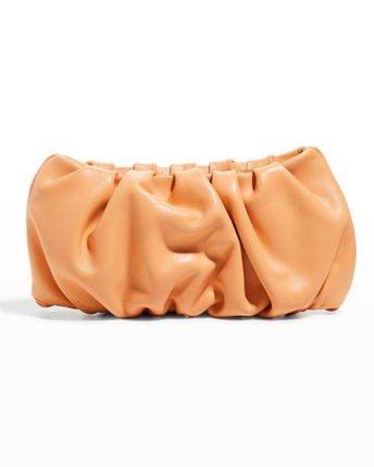 Bean Convertible Leather Clutch Bag
