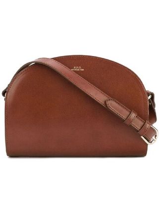 Women's  Brown Leather Shoulder Bag