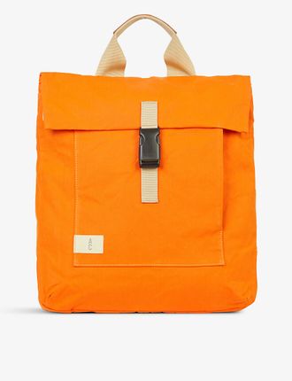 Patrick waxed-cotton backpack